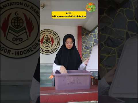 POV : Isi kepala santri di akhir bulan #santri #funny #shortvideo