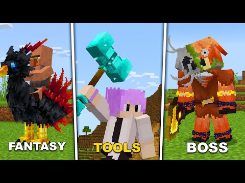 10 Addon Fantasy Dan Survival Terbaru Di Minecraft MCPE (1.21.5 - 1.21.4)