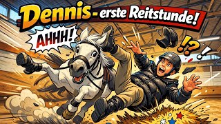 Dennis’ ERSTE Reitstunde – komplett ohne Erfahrung