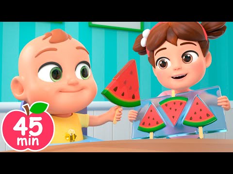 Ice Cream Song | Colorful Ice Cream Song +MORE Educational Nursery Rhymes & Kids Song