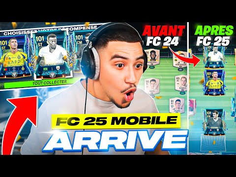 FC25 MOBILE ARRIVE ! MON MEILLEUR PACK OPENING RETRO 101+ 😮