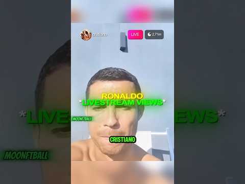 Livestream Pemain Barca & Madrid VS Livestream Ronaldo 🥶