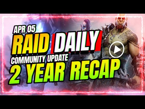 2yr RECAP VIDEO?! | Weekly Kickoff! | RAID Shadow Legends