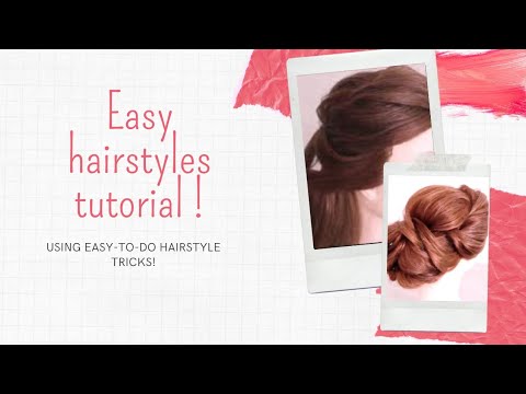 #Hairstyle quick and easy to do - watch this easy hairstyle #tutorial