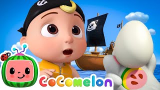 Humpty Dumpty Pirate Ship | CoComelon Animal Time | Animals for Kids