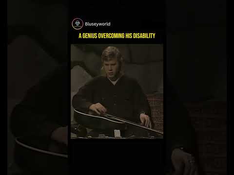 Jeff Healey had such a unique playing style #shorts