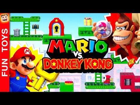 Mario vs. Donkey Kong #Demo - Remake no Switch do jogo do 3Ds!