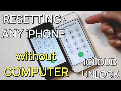 Resetting Any iPhone 6/7/8/X/11/12/13/14/15/16 from iCloud Unlock without Computer September 2024