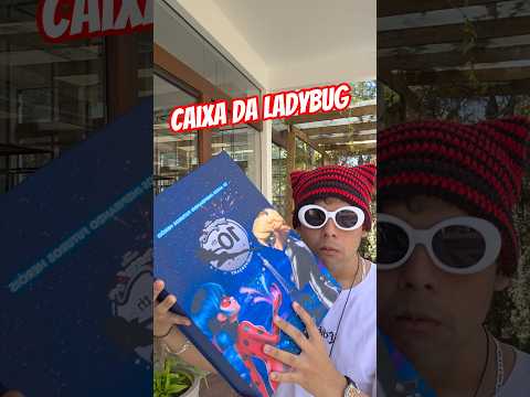 Recebi uma caixa de miraculous 😃🐞 #shorts