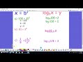 Exploring Logarithms and Exponential Functions