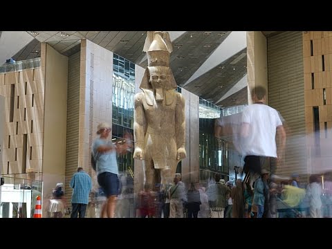 YouTube video thumbnail: 20 Years in the Making: the Grand Egyptian Museum Officially Opens