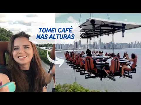 Café / Almoço nas Alturas - Balneário Camboriú - Gitanna Lounge Air