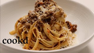 Chuck Steak Beef Ragu with the KitchenAid meat grinder attachment