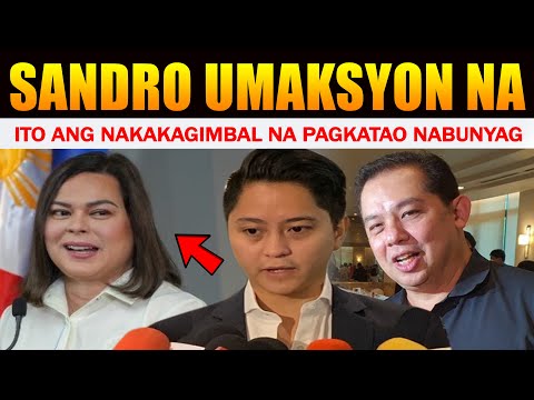 🔴EXCLUSIVE: VP Sara Nabulaga si Sandro Marcos Pumirma sa Supreme Court haharap Romualdez Nagturo