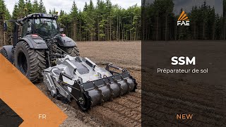Préparateur de sol FAE SSM pour tracteurs de 170 à 300 ch
