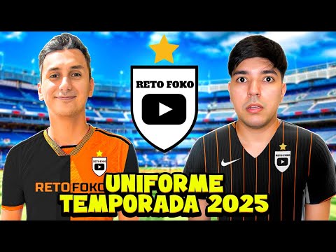 ESTE ES EL NUEVO UNIFORME y LOGO de RETO FOKO FC para la 2da TEMPORADA...