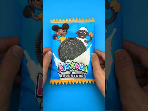 ASMR Unboxing Amanda The Adventurer Cookie OREO 🍪 #shorts