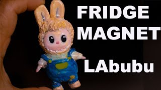 HOW TO MAKE LABUBU DOLL FROM AIR DRY CLAY !