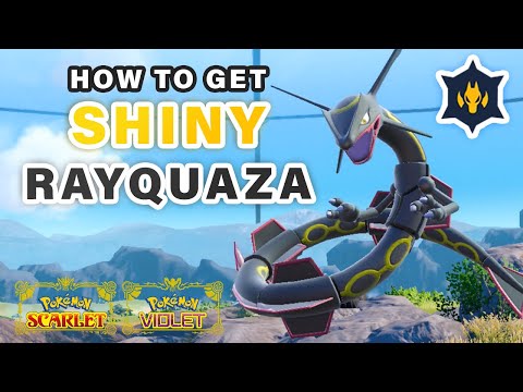 How to get a Shiny Rayquaza | Tera Raid Guide ► Pokemon Scarlet & Violet