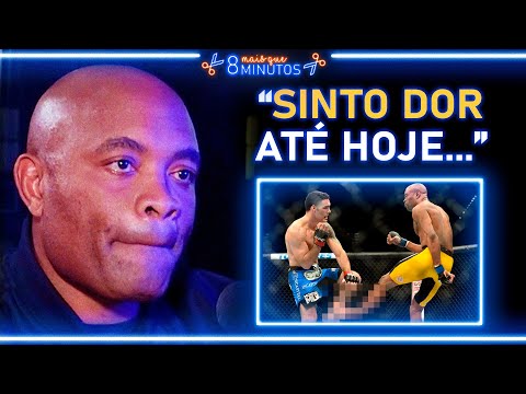 O DIA QUE ANDERSON SILVA QUEBROU A PERNA | Cortes Mais que 8 Minutos