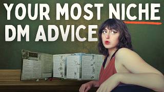 I asked 600 DMs for their VERY BEST advice