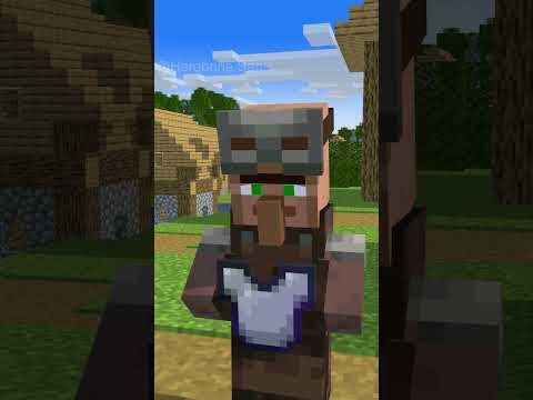 Part 1 - Minecraft Armorer Villager's Past Life - #minecraft #shorts #villager #pastlives #herobrine