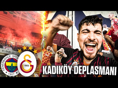 KADIKÖY DEPLASMANI YIKILIYOR BÖYLE BİR TRİBÜN YOK 🔥 | Fenerbahçe 1-3 Galatasaray Stad Vlog