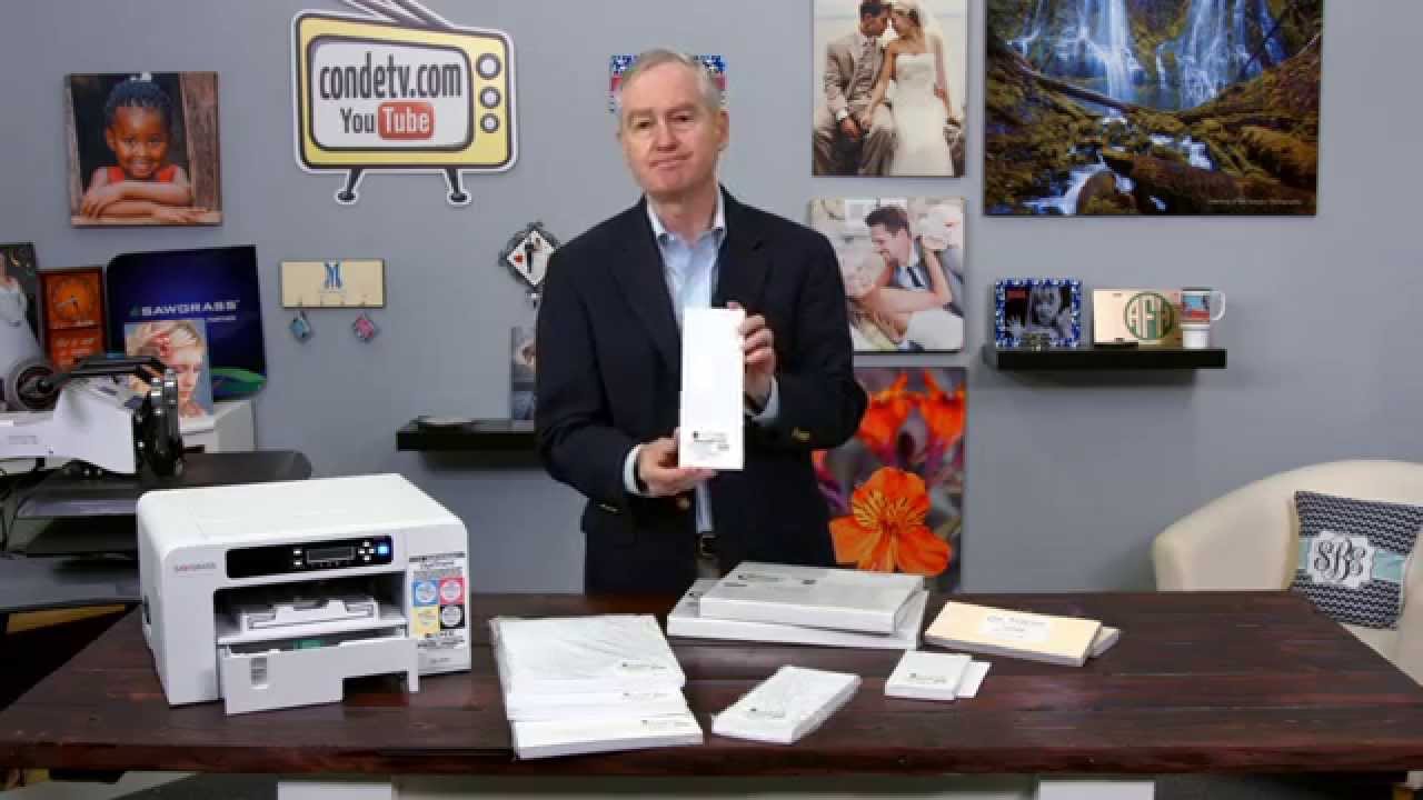 Click to watch the Sawgrass Dye Sublimation Virtuoso SG400 Printer Evaluation Video #3 of 4 - video
