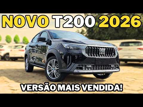 Fastback T200 2026: A Novidade da Fiat para o SUV TURBO de entrada!