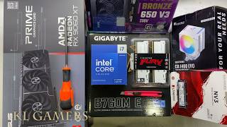 intel Core i7 14700KF GIGABYTE B760M E JONSBO CR 1400 EVO AMD Radeon RX9060XT Gaming PC Build