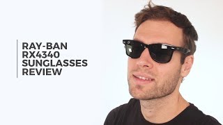 Ray-Ban RB4340 601 Sunglasses in Black | SmartBuyGlasses USA