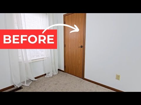 The GENIUS new way people are updating their old doors!