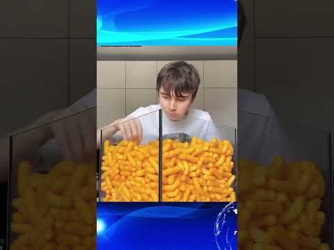 Thử thách ăn 1 bể khoai tây chiên #challenge #shorts #funny