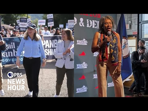 YouTube video thumbnail: How the Virginia Governor's Race Became a Microcosm of National Issues