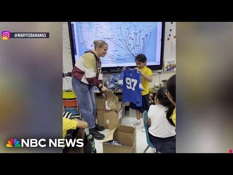 YouTube video thumbnail: Good News: Teacher Inspires Students With Football-Themed ‘Nfelementary’ Lessons