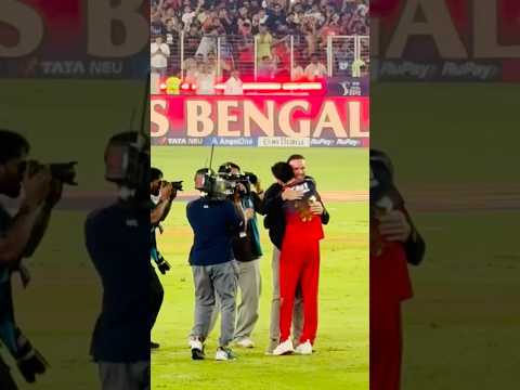 Tears & Cheers! Virat Kohli's Heartfelt Embrace with AB de Villiers After Epic IPL 2025 Victory #ipl