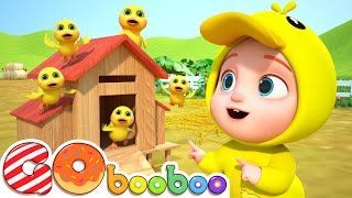 Five Little Ducks | Find the Animal | GoBooBoo Kids Songs & Nursery Rhymes