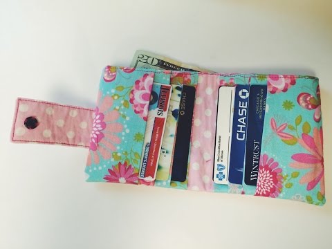 DIY: Bi-fold Wallet Tutorial