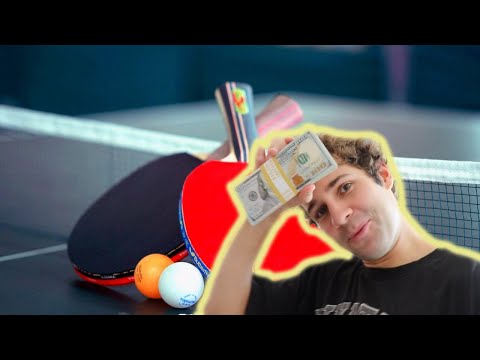 BEST FRIEND WINS $10,000 IN PING PONG