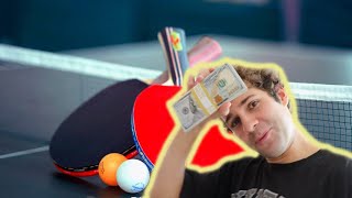 BEST FRIEND WINS $10,000 IN PING PONG
