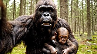 Bigfoot Found a Bigfoot Baby in The Forest!