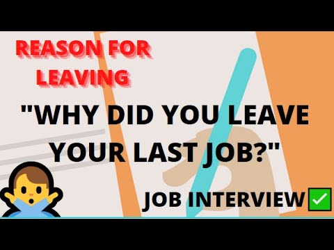reason for leaving job on application reason for leaving job on application