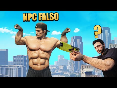 ME CONVIERTO EN NPC FALSO PARA TROLLEAR A LA GENTE EN GTA 5 ROLEPLAY