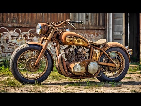 Vintage Motorcycle Restoration: 40-Year-Old Motorcycle Brought Back from the Dead