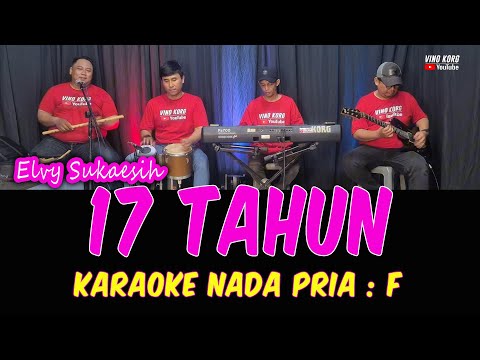 17 TAHUN - ELVY SUKAESIH - KARAOKE NADA PRIA