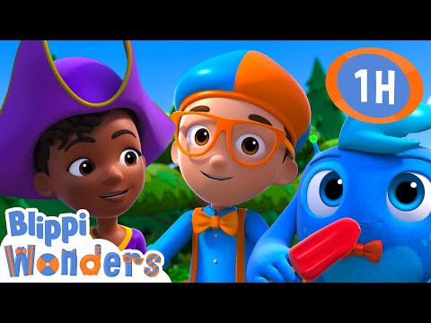 Trouble? Nope, Just the Curiosity Crew! 🎒🌀 | Blippi Wonders Educational Videos for Kids