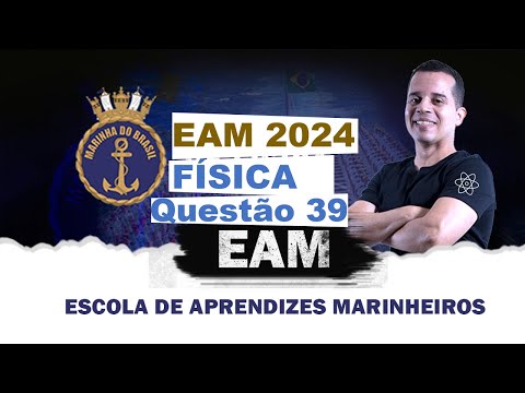 EAM 2024 | QUESTÃO 39 | UM FERRO DE SOLDA TEM UMA POTÊNCIA DE 90 W