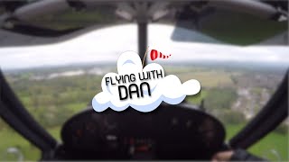 Slow Flight  | First Time Talking On The ATC | Ikarus C42 | Gloucestershire Airport