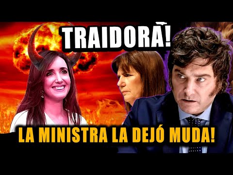 A LAS PIÑAS!🔥 BULLRICH SALIO A DEFENDER A MILEI Y DEJO LLORANDO A VICTORIA VILLARRUEL!