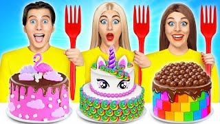 Desafío de Decoración de Pasteles | Guerras de Bromas por Multi DO Food Challenge
